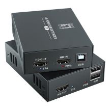 LevelOne HVE-8111 AV Extender AV-Sender und -Empfänger Schwarz