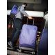 3. EVOC 4-Rad-Trolley 100 Koffer violett/schwarz
