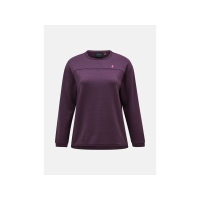 Peak Performance W Trail Polartec Crew Lila Sweatshirt