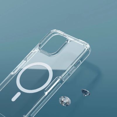 11. Nillkin Nature Pro Panzerhülle mit MagSafe für iPhone 15 Plus – blau