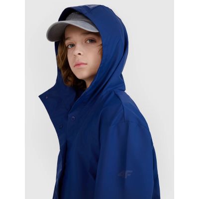 3. Kinder-Übergangsregenmantel mit Gummibeschichtung 4F 4FJWSS25TJACU213-31S