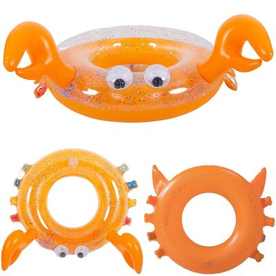 3. Schwimmring 93,5 x 76 cm Krabbenglitzer 35638