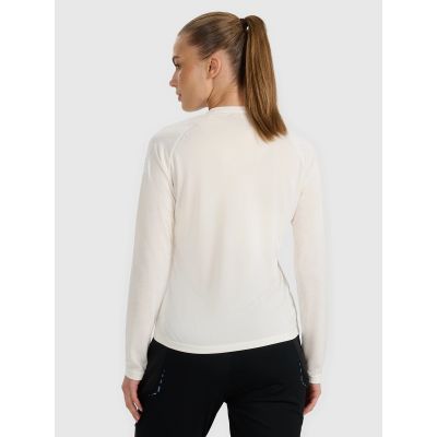 2. Damen-Langarmshirt, schnelltrocknend, Größe 4F 4FWAW25TFLOF415-11S