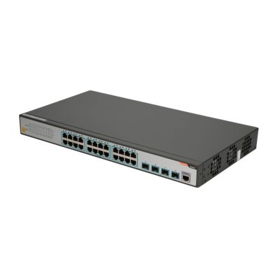 6. FiberHome S4820-28T-X-AC Netzwerk-Links Managed L2/L3 Gigabit Ethernet (10/100/1000) 1HE Schwarz, Grau