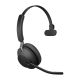 7. Jabra Evolve2 65 UC Mono Kabelloser On-Ear-Kopfhörer USB-A + Ständer