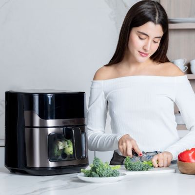 14. Black+Decker Heißluftfritteuse BXAF6500E