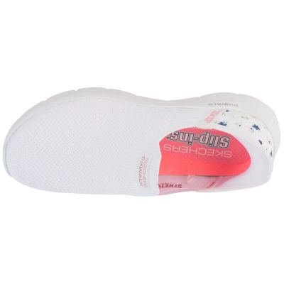 3. Skechers Slip-Ins: GO WALK Flex - Sunset Rose 124822-WHT Weiß 36