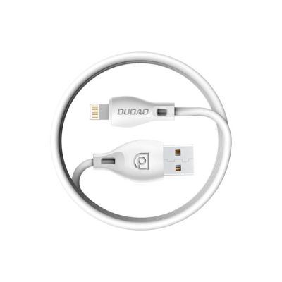 3. Dudao USB-/ Lightning Kabel 2,4 A 1 m weiß (L4L 1 m weiß)
