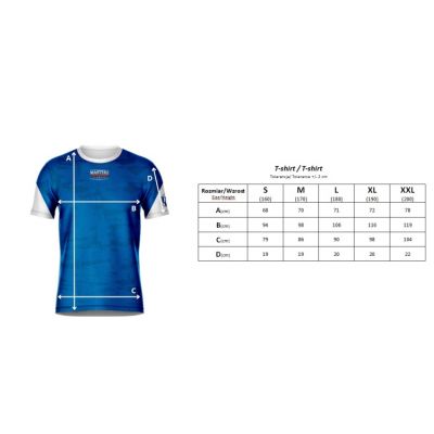 5. MASTERS Trainings-T-Shirt (WAKO GENEHMIGT)