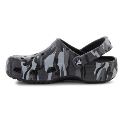4. CROCS CLASSIC CAMOUFLAGE CLOG K SCHWARZ/SCHIEFERGRAU 211879-0DD