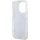 7. Guess IML 4G Gold Stripe Hülle für iPhone 15 Pro – braun
