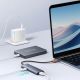 13. Baseus UltraJoy Series USB-A-Hub (4x USB-A 3.0, 1x USB-C 5V) – Grau