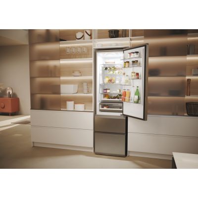 26. Haier HTW5620DNMG Mehrtüriger Kühlschrank (Edelstahl)