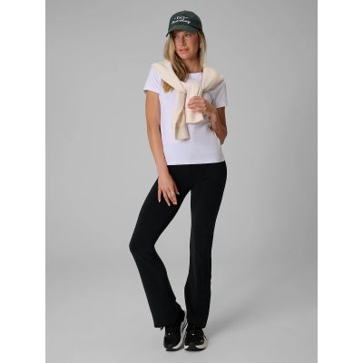 4. Damen-T-Shirt, schmal geschnitten, einfarbig, 4F 4FRMM00TTSHF3619-10S