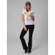 4. Damen-T-Shirt, schmal geschnitten, einfarbig, 4F 4FRMM00TTSHF3619-10S