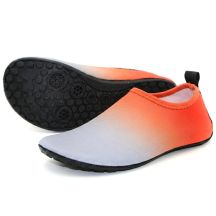 Neopren-Wasserschuhe Junior Grau/Orange XQMAX Größe 28