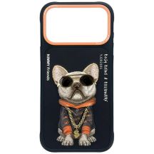 Nimmy Glasses Cool Nag Hülle für iPhone 18 Pro / 17 Pro - Schwarz