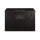 30. Digitus Unique 19" 7U Wand-Netzwerkschrank 600x450 mm, Glastür, schwarz, ungeteilt, montiert, 100 kg