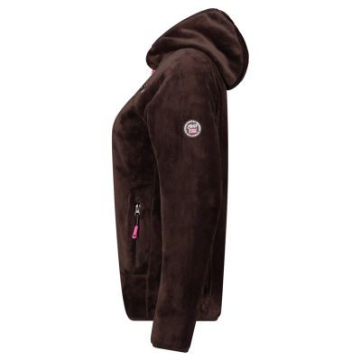 4. Damen-Fleecejacke Geographical Norway UPALOOD BROWN DB LADY 047-1 (WZ4176F/GN-BROWN)