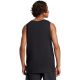 3. adidas Essentials Tanktop für Herren mit kleinem Logo, Schwarz, JE8986