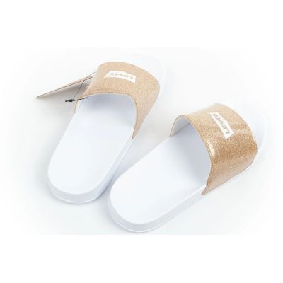 5. Levi's Damen-Sportpantoffeln, bequeme Glitzerschuhe, modisch