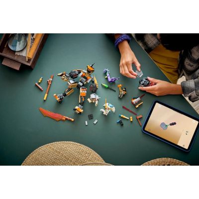 11. LEGO NINJAGO 71854 Coles Missionsmech und Drache Zane