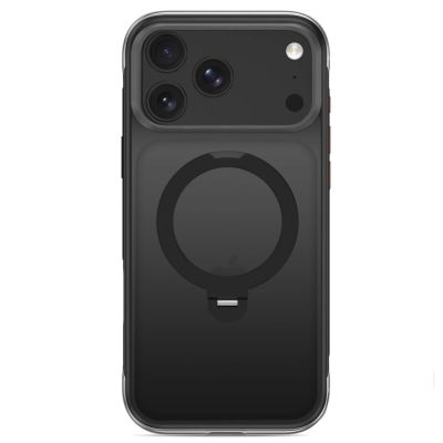 4. Tech-Protect MagAir Stand MagSafe CC Hülle für iPhone 18 Pro / 17 Pro – Mattschwarz