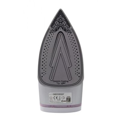8. Esperanza TULLE EHI004 Dampfbügeleisen (2400W; weiß)