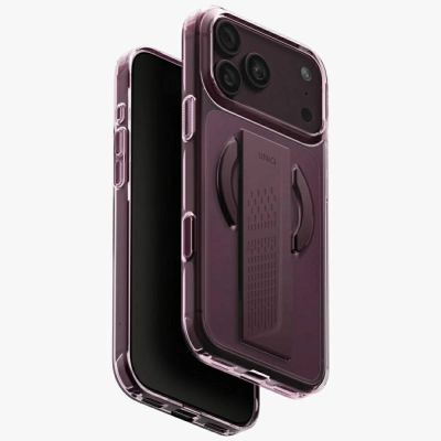 Uniq Heldro Air Magclick Ladehülle für iPhone 18 Pro Max / 17 Pro Max – bordeauxrot