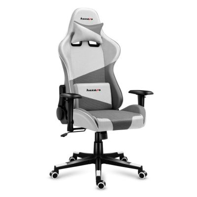 23. Huzaro Force 6.2 Gaming-Stuhl aus weißem Netzgewebe