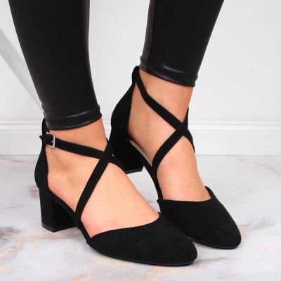 6. Sergio Leone W SK365A schwarze Riemchensandalen 