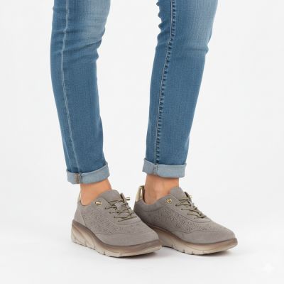 17. Damen-Pumps mit hohem Absatz in Nude von Sergio Leone, Modell 1459