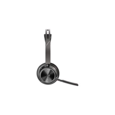 273. POLY Voyager Focus 2 Microsoft Teams-zertifiziertes USB-CC-Headset + USB-C/A-Adapter + Ladeschale