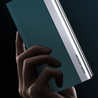 9. Sleep Case Pro Hülle für Samsung Galaxy A24 4G mit Klappständer blau