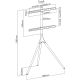 10. MANHATTAN Mobiler TV-Ständer mit Stativ 45"-65" 32 kg