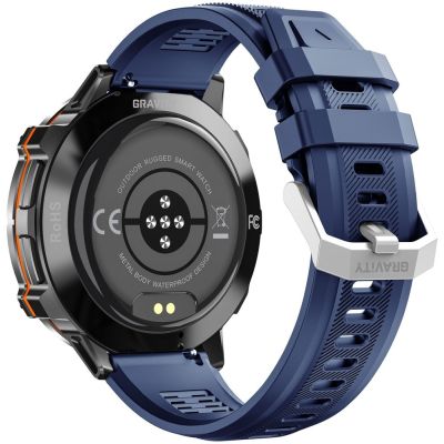 17. Smartwatch Gravity Schwarzes Armband + Armband GT42-2