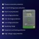 5. Qoltec 53664 MPPT-Solarladeregler mit Temperatursensor 50 A | 12 V / 24 V | LCD | Bluetooth | App | GEL | LiFePO4