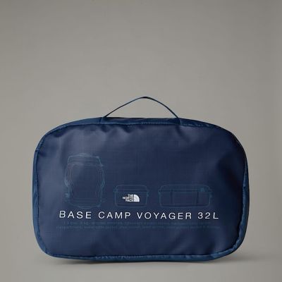 5. The North Face Base Camp Reisetasche 32L Polyester, thermoplastische Polyurethan-Elastomere (TPU) Blau