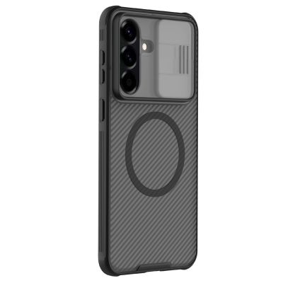 3. Nillkin CamShield Pro Magnetic Case für Samsung Galaxy A57 5G – Transparent Schwarz