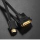 10. Ugreen Kabel HDMI - DVI 4K 60Hz 30AWG 1m schwarz (30116)