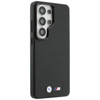 4. BMW M Metal Logo MagSafe Hülle für Samsung Galaxy S26 Ultra - Schwarz