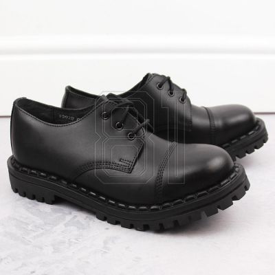 4. Gregor M GRE1206B Leder-Springerstiefel schwarz