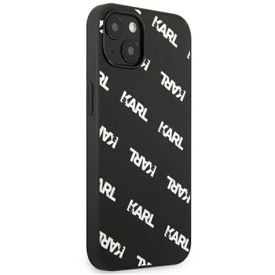 4. Karl Lagerfeld Allover Case für iPhone 13 mini - Schwarz