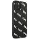 4. Karl Lagerfeld Allover Case für iPhone 13 mini - Schwarz
