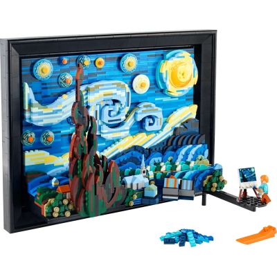 3. LEGO Ideas 21333 „Die Sternennacht“ von Vincent van Gogh