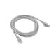 2. LANBERG PATCHCORD CAT.6 FTP 2M GRAU FLUKE BESTANDEN