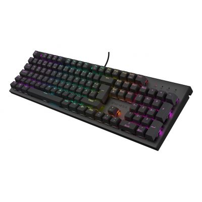 3. GENESIS Thor 303 Gaming-Tastatur USB QWERTZ Deutsch Schwarz