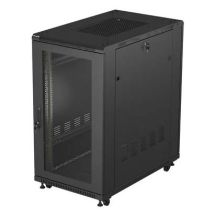 Lanberg FF01-6022-23B 22U Rack, freistehend, schwarz
