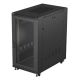Lanberg FF01-6022-23B 22U Rack, freistehend, schwarz