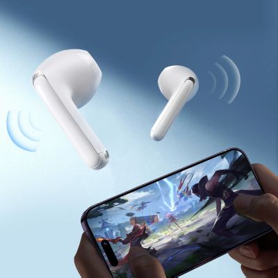 11. Joyroom JR-FB1 Funpods Bluetooth 6.0 In-Ear TWS Kabellose Kopfhörer - Weiß